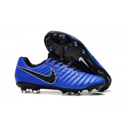 Scarpa Nike Tiempo Legend VII Elite FG ACC - Blu Nero