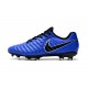 Scarpa Nike Tiempo Legend VII Elite FG ACC - Blu Nero