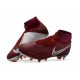 Scarpa per Terreni duri Nike Phantom Vision Elite FG - Rosso Argento