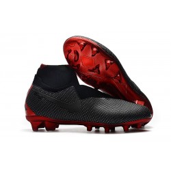 Nike Phantom VSN Elite Dynamic Fit FG - Jordan x PSG Nero Rosso