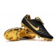 Scarpa Nike Tiempo Legend VII Elite FG ACC - Nero Oro