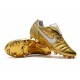 Scarpa Nike Tiempo Legend VII Elite FG ACC - Oro Bianco