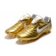 Scarpa Nike Tiempo Legend VII Elite FG ACC - Oro Bianco