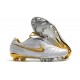 Scarpa Nike Tiempo Legend VII Elite FG ACC - Bianco Oro