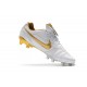 Scarpa Nike Tiempo Legend VII Elite FG ACC - Bianco Oro