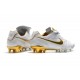 Scarpa Nike Tiempo Legend VII Elite FG ACC - Bianco Oro