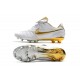 Scarpa Nike Tiempo Legend VII Elite FG ACC - Bianco Oro