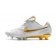 Scarpa Nike Tiempo Legend VII Elite FG ACC - Bianco Oro