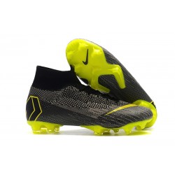 Nike Mercurial Superfly VI 360 Elite FG Scarpe - Nero Giallo