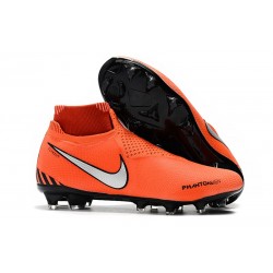 Nike Phantom VSN Elite Dynamic Fit FG - Arancio Nero Bianca