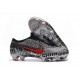 Nike Neymar Mercurial Vapor 12 Elite FG - Nero Bianco Rosso