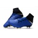 Nike Scarpa Calcio Hypervenom Phantom 3 DF FG Blu Argento