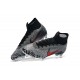 Nike Neymar Scarpa Mercurial Superfly 6 Elite FG - Nero Bianco Rosso