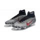 Nike Neymar Scarpa Mercurial Superfly 6 Elite FG - Nero Bianco Rosso