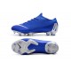 Nike Scarpe da Calcetto Mercurial Vapor XII Elite FG - Blu Argento