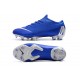 Nike Scarpe da Calcetto Mercurial Vapor XII Elite FG - Blu Argento