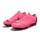 Nike Scarpe da Calcetto Mercurial Vapor XII Elite FG - Rosa Nero