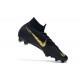 Nike Scarpa Mercurial Superfly 6 Elite FG - Nero Oro