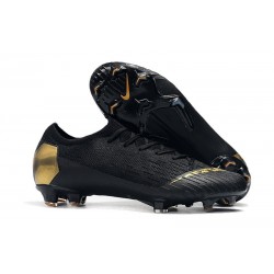 Nike Scarpe da Calcetto Mercurial Vapor XII Elite FG - Nero Oro