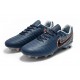 Scarpa Nike Tiempo Legend VII Elite FG ACC - Ciano Nero Arancio