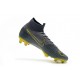 Nike Scarpa Mercurial Superfly 6 Elite FG - Griogio Nero Oro