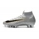 Nike Scarpa Mercurial Superfly 6 Elite FG - Argento Nero