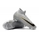 Nike Scarpa Mercurial Superfly 6 Elite FG - Argento Nero