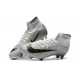 Nike Scarpa Mercurial Superfly 6 Elite FG - Argento Nero