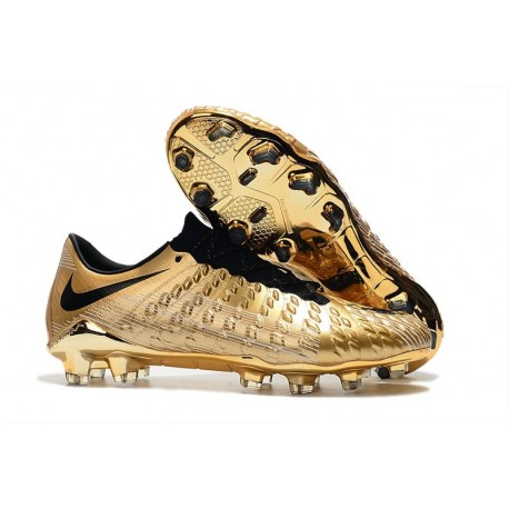 Scarpe da Calcio Nike Hypervenom Phantom 3 FG ACC - Oro Nero