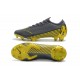 Nike Scarpe da Calcetto Mercurial Vapor XII Elite FG -Nero Grigio 