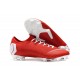 Nike Scarpe da Calcetto Mercurial Vapor XII Elite FG - Rosso Bianco