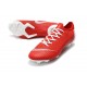 Nike Scarpe da Calcetto Mercurial Vapor XII Elite FG - Rosso Bianco