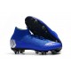 Nike Mercurial Superfly VI Elite Anti-Clog SG-Pro Blu Argento