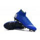 Nike Mercurial Superfly VI Elite Anti-Clog SG-Pro Blu Argento