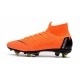 Nike Mercurial Superfly VI Elite Anti-Clog SG-Pro Arancio Nero