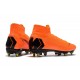 Nike Mercurial Superfly VI Elite Anti-Clog SG-Pro Arancio Nero