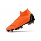 Nike Mercurial Superfly VI Elite Anti-Clog SG-Pro Arancio Nero