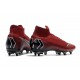 Nike Mercurial Superfly VI Elite Anti-Clog SG-Pro Rosso Negro