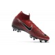 Nike Mercurial Superfly VI Elite Anti-Clog SG-Pro Rosso Negro