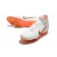 Nike Mercurial Superfly VI Elite Anti-Clog SG-Pro Bianco Arancio