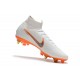 Nike Mercurial Superfly VI Elite Anti-Clog SG-Pro Bianco Arancio