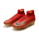 Cristiano Ronaldo Nike Mercurial Superfly VI Elite Anti-Clog SG-Pro Rosso