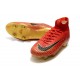 Cristiano Ronaldo Nike Mercurial Superfly VI Elite Anti-Clog SG-Pro Rosso