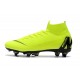 Nike Mercurial Superfly VI Elite Anti-Clog SG-Pro Volt Nero