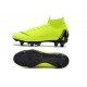 Nike Mercurial Superfly VI Elite Anti-Clog SG-Pro Volt Nero