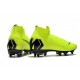 Nike Mercurial Superfly VI Elite Anti-Clog SG-Pro Volt Nero