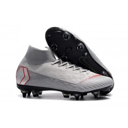 Scarpa Nike Mercurial Superfly 6 Elite AC SG Pro - Grigio Rosso