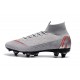 Scarpa Nike Mercurial Superfly 6 Elite AC SG Pro - Grigio Rosso