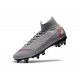 Scarpa Nike Mercurial Superfly 6 Elite AC SG Pro - Grigio Rosso