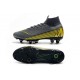 Scarpa Nike Mercurial Superfly 6 Elite AC SG Pro - Grigio Giallo